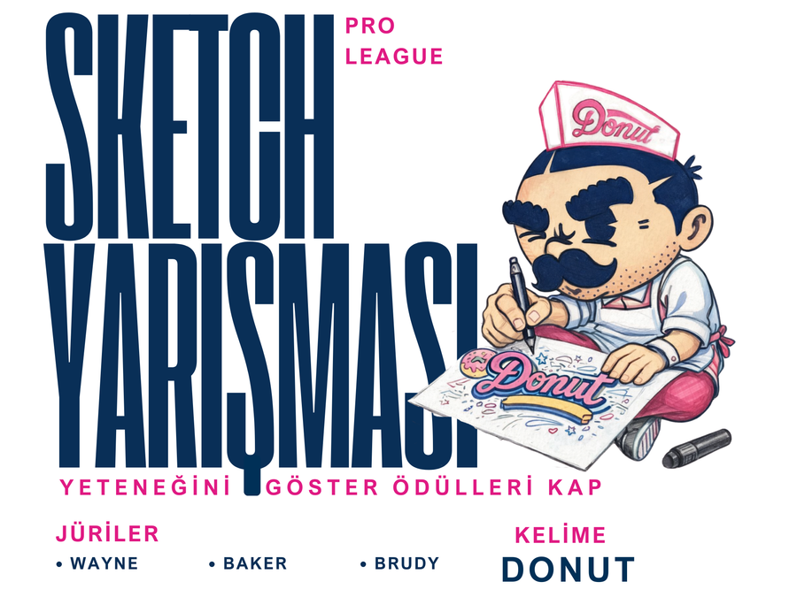 Donut Sketch Battle !